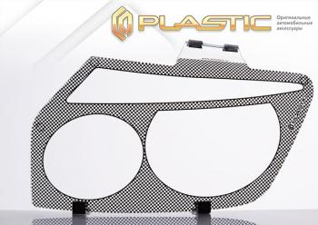 2 159 р. Защита фар CA-Plastic  Honda partner (1996-2005) (серия Шелкография черная)  с доставкой в г. Воронеж. Увеличить фотографию 2