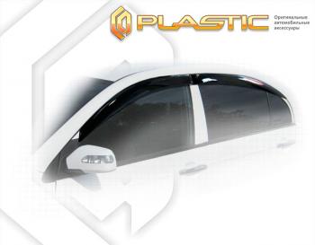 1 999 р. Дефлектора окон CA-Plastic  Lifan Solano (2016-2025)  дорестайлинг (Classic прозрачный)  с доставкой в г. Воронеж. Увеличить фотографию 2