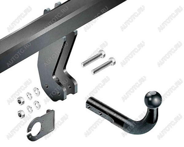 22 699 р. Фаркоп (подходит для легковое авто, фургон, 2WD) Auto-Hak Renault Kangoo KW0 рестайлинг (2013-2016) (стальной, шар A (F20))  с доставкой в г. Воронеж