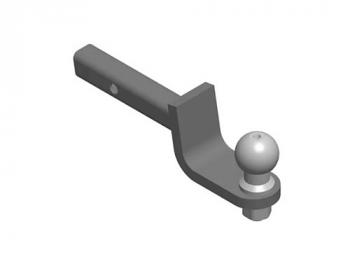 Сцепное устройство AvtoS Черный TY 03 Вставка под квадрат (американский тип) 1,25x1,25   AvtoS ty 03