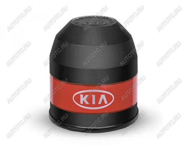 115 р. Колпачок для фаркопа Eurotrailer KIA Черный 113702   Eurotrailer 113702  с доставкой в г. Воронеж