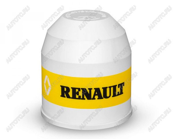 22 599 р. Колпачок для фаркопа Eurotrailer RENAULT Белый 105702   Eurotrailer 105702  с доставкой в г. Воронеж