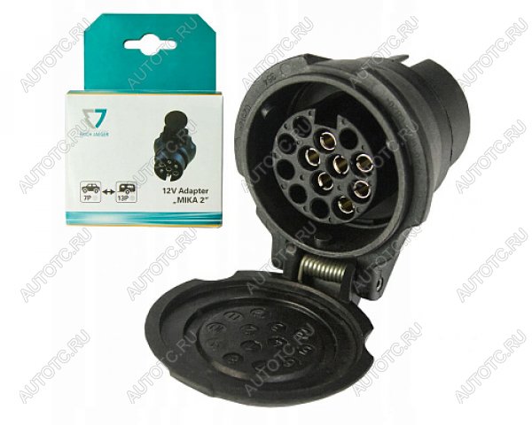 799 р. Переходник Erich Jaeger Черный 311105 7 pin   Erich Jaeger 311105  с доставкой в г. Воронеж