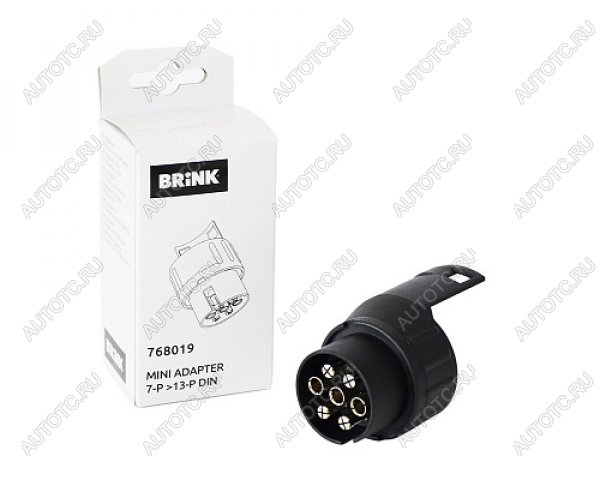 22 599 р. Переходник Brink Черный 768019 7 pin   Brink 768019  с доставкой в г. Воронеж