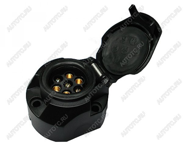 22 599 р. Розетка Leader Plus Черный KPL-009 7 pin   Leader Plus kpl-009  с доставкой в г. Воронеж