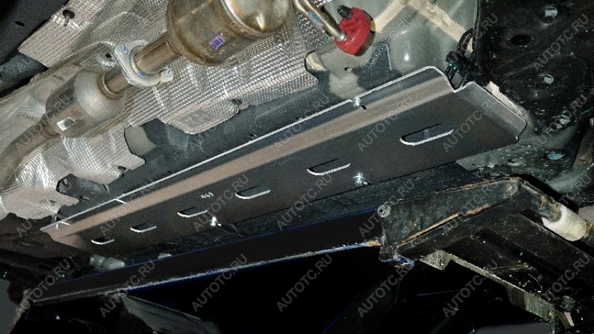 6 199 р. Защита топливной магистрали ТСС Тюнинг  Geely Emgrand  SS11 (2021-2025) (алюминий 4 мм)  с доставкой в г. Воронеж