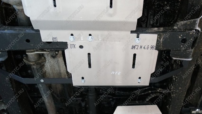 4 999 р. Защита раздаточной коробки (алюминий) 4мм  zktcc00714  с доставкой в г. Воронеж
