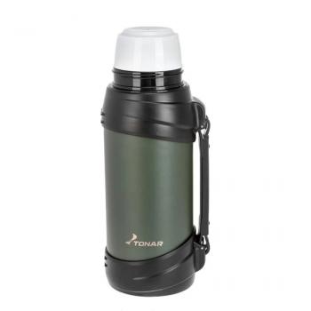 2 099 р. Термос ТОНАР 2000ML хаки (дополн.пласт.чашка, ручка)  t-kd-938-2  с доставкой в г. Воронеж. Увеличить фотографию 3