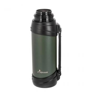 2 499 р. Термос ТОНАР 2500ML хаки (дополн.пласт.чашка, ручка)  t-kd-938-2.5  с доставкой в г. Воронеж. Увеличить фотографию 5