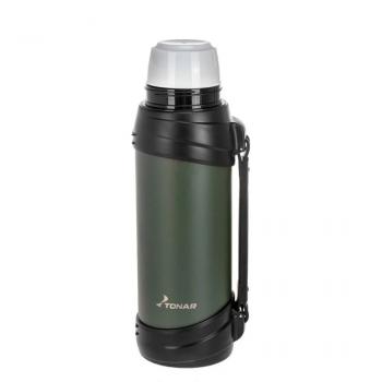2 499 р. Термос ТОНАР 2500ML хаки (дополн.пласт.чашка, ручка)  t-kd-938-2.5  с доставкой в г. Воронеж. Увеличить фотографию 3