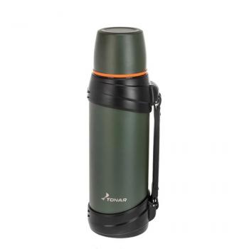 2 499 р. Термос ТОНАР 2500ML хаки (дополн.пласт.чашка, ручка)  t-kd-938-2.5  с доставкой в г. Воронеж. Увеличить фотографию 2