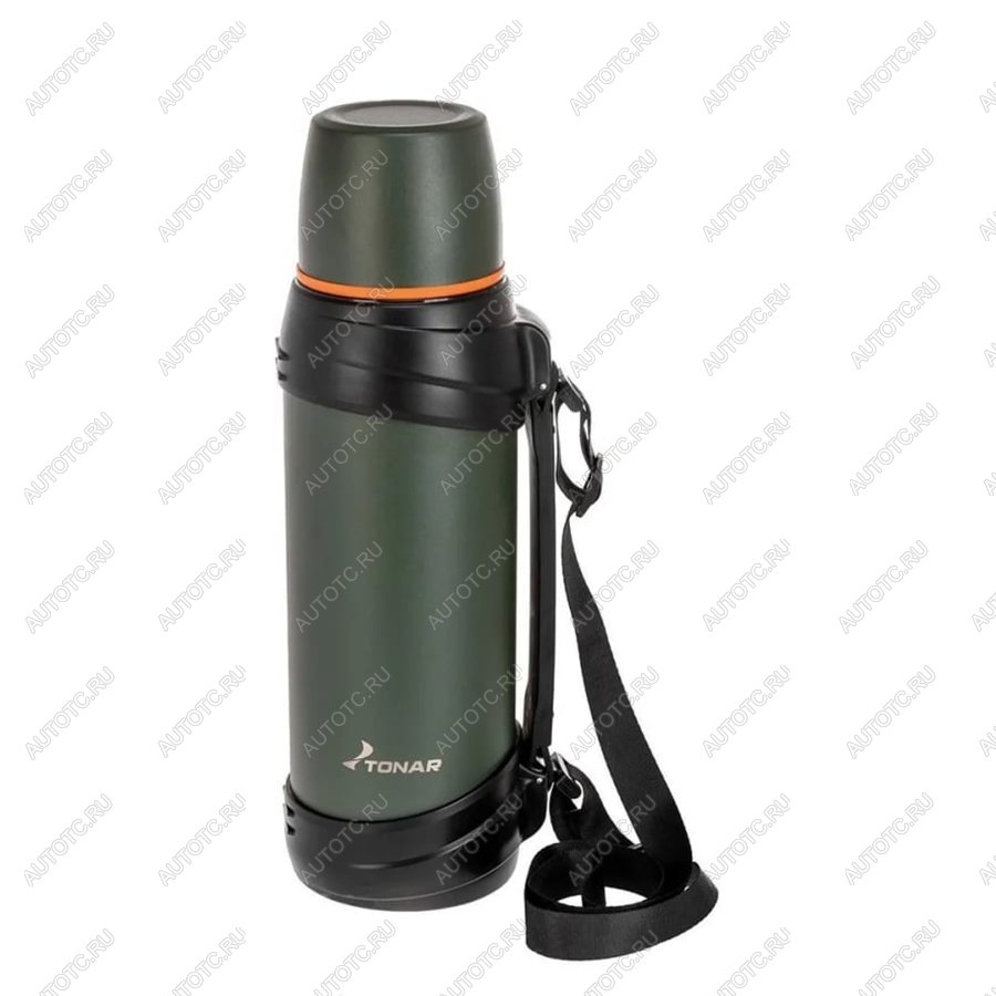 2 499 р. Термос ТОНАР 2500ML хаки (дополн.пласт.чашка, ручка)  t-kd-938-2.5  с доставкой в г. Воронеж