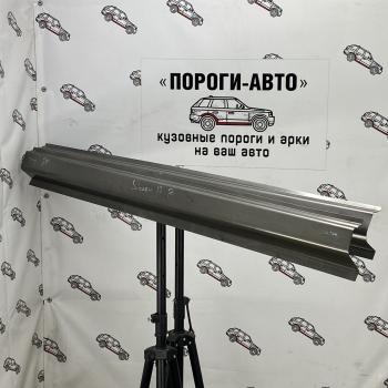 3 899 р. Комплект ремонтных порогов Пороги-Авто  Subaru XV ( GP/G33,  GT/G24) (2012-2025) дорестайлинг, рестайлинг, дорестайлинг, рестайлинг (холоднокатаная сталь 1 мм)  с доставкой в г. Воронеж. Увеличить фотографию 1