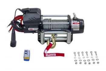 31 999 р. Лебёдка автомобильная электрическая 12V Magnum 12000 lbs 5443 кг стальной трос, уценённая  ewd12000f_u  с доставкой в г. Воронеж. Увеличить фотографию 8