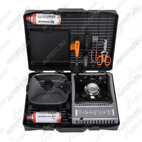 8 499 р. Плита газовая портативная в кейсе NISUS  n-mega kit  с доставкой в г. Воронеж