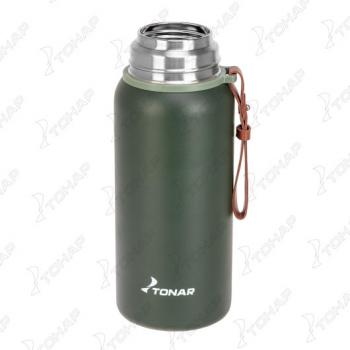 1 299 р. Термос ТОНАР 700ML хаки (пробка-ситечко, крышка-кружка, ремешок)  t-kd-7030-0.7  с доставкой в г. Воронеж. Увеличить фотографию 7
