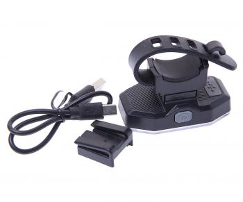 579 р. Фонарь велосипедный 5 режимов USB Waterproof VXM VXM by-589  с доставкой в г. Воронеж. Увеличить фотографию 2