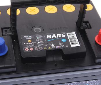 7 999 р. Аккумулятор BARS Asia 65Ач обратная полярность BARS 6ст65(0) 75d23l 88d23l  с доставкой в г. Воронеж. Увеличить фотографию 2