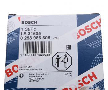 4 749 р. Датчик кислорода HONDA Civc BOSCH BOSCH 0258986605  с доставкой в г. Воронеж. Увеличить фотографию 3