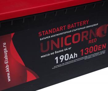 20 699 р. Аккумулятор UNICORN Red 190Ач UNICORN 6ст190(4)  с доставкой в г. Воронеж. Увеличить фотографию 2