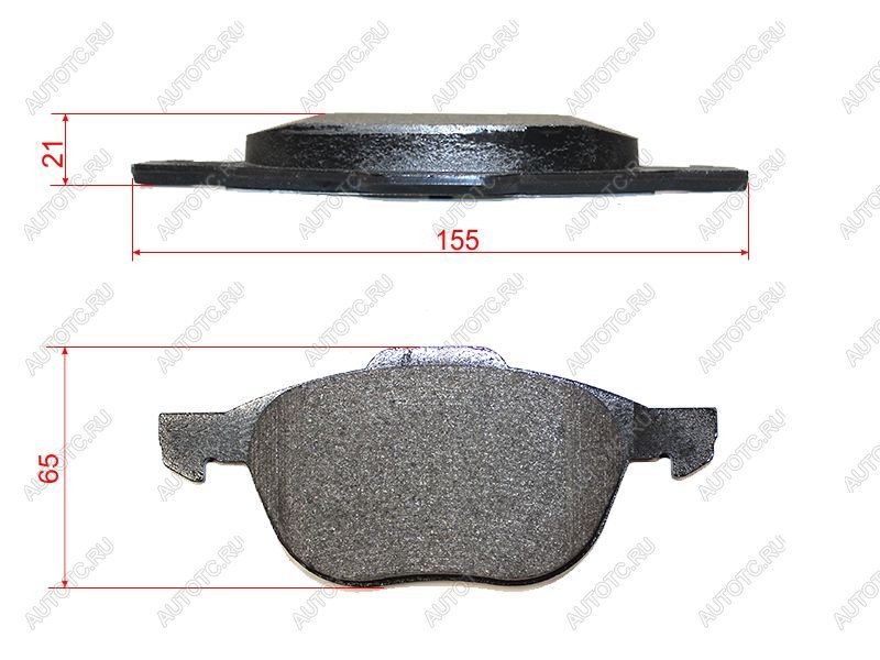 2 599 р. Колодки тормозные перед FORD FOCUS IIFOCUS IIIKUGA IKUGA IIMAZDA 3 BKBLPREMACY CPCRVOLVO S40 BREMBO P 24 061  с доставкой в г. Воронеж