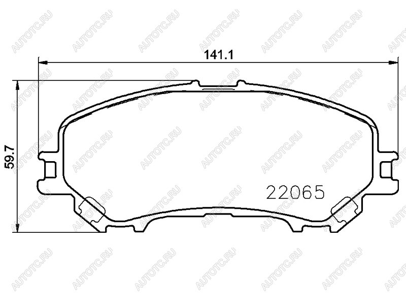 3 099 р. Колодки тормозные перед NISSAN X-TRAIL T32QASHQAI J11 BREMBO P56100  с доставкой в г. Воронеж