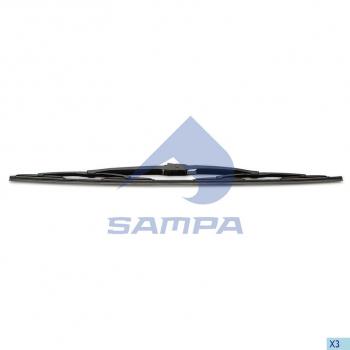 Щетка стеклоочистителя IVECO MAN MERCEDES VOLVO 650мм каркасная SAMPA SAMPA 202.142