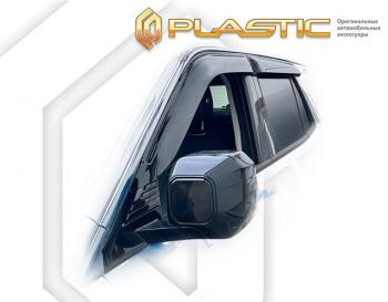 2 159 р. Дефлектора окон CA-Plastic  Tank 400 (2023-2025) (серия Classic полупрозрачный)  с доставкой в г. Воронеж. Увеличить фотографию 2