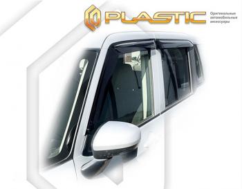 1 999 р. Дефлектора окон CA-Plastic Toyota Roomy M900A,M910A рестайлинг (2020-2025) (серия Classic полупрозрачный)  с доставкой в г. Воронеж. Увеличить фотографию 2