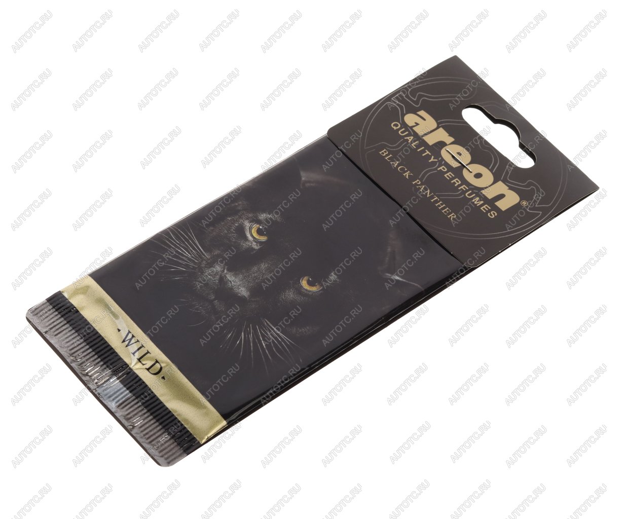 75 р. Ароматизатор подвесной пластина (черная пантера) Wild AREON AREON aw02  с доставкой в г. Воронеж