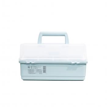 1 099 р. Ящик для инструмента IRIS KIT BOX 27 серо-голубой  297792  с доставкой в г. Воронеж. Увеличить фотографию 3