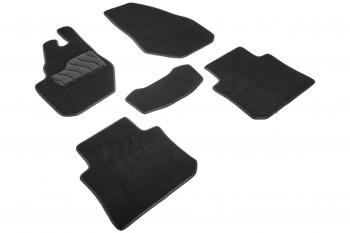 Ворсовые коврики LUX для Wey VV7 2019-н.в. Seintex 98923