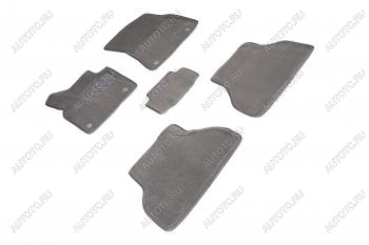7 649 р. Коврики в салон (3D ворс) Seintex  BMW 7 серия  F01-F04 (2008-2015) седан (серый)  с доставкой в г. Воронеж