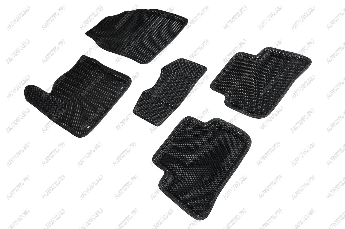 6 299 р. Коврики EVA 3D ромб для Toyota C-HR 4WD 2016-2019 Seintex 95219  с доставкой в г. Воронеж