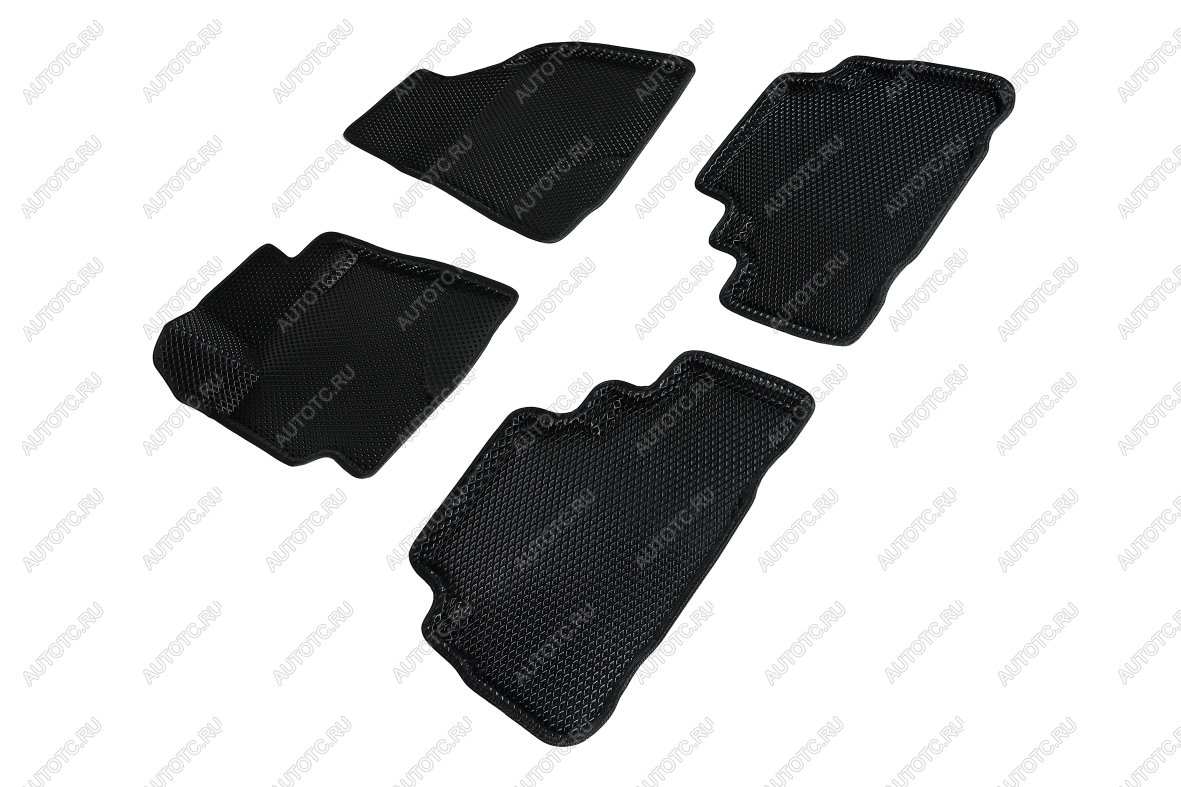5 999 р. Коврики EVA 3D ромб для Toyota Highlander II 2007-2013 Seintex 95351  с доставкой в г. Воронеж