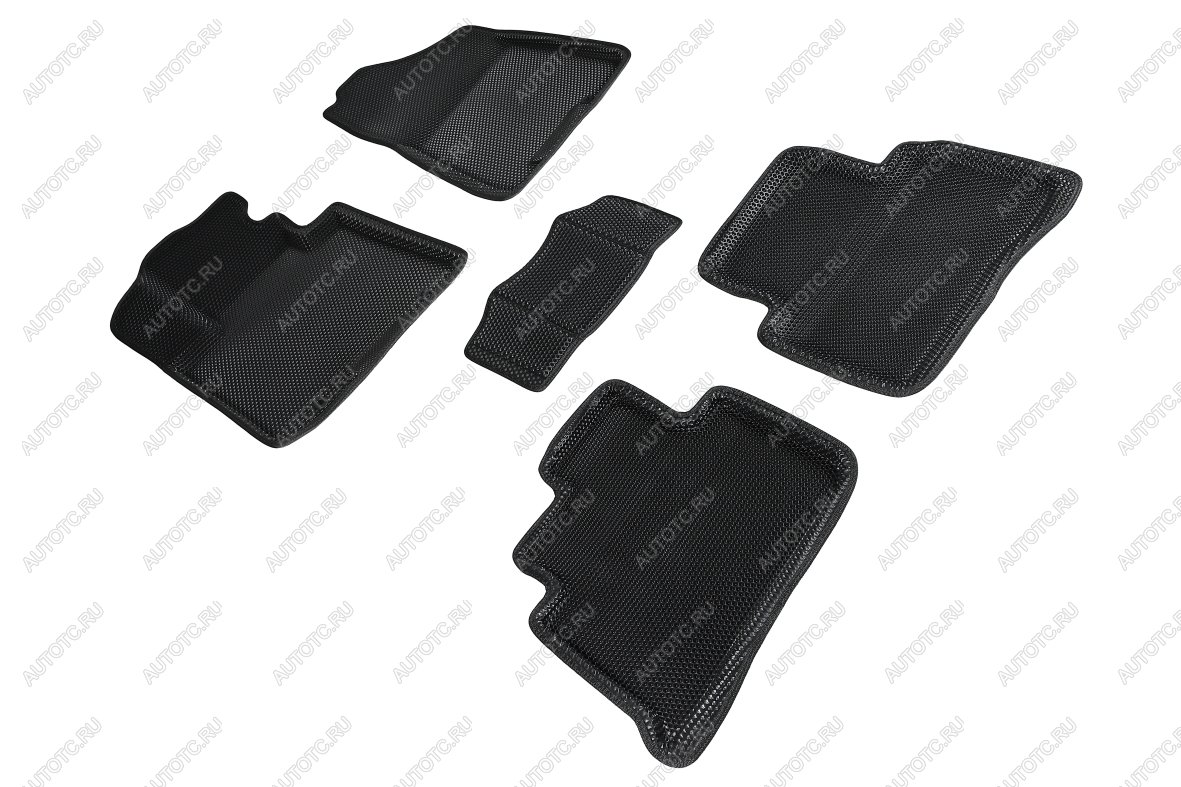 5 499 р. Коврики EVA 3D соты для Hyundai Tucson III Rest 2018-2021 Seintex 95166  с доставкой в г. Воронеж