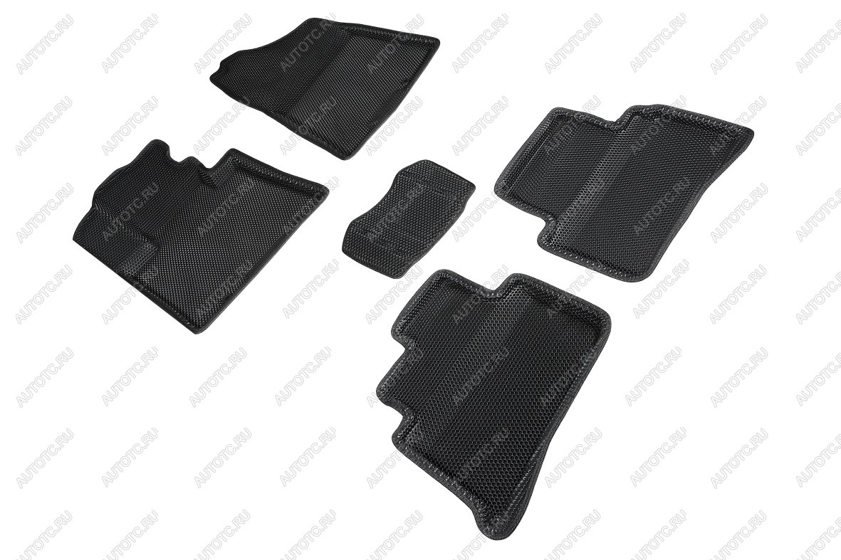 5 499 р. Коврики EVA 3D соты для Hyundai Tucson III 2015-2018 Seintex 95165  с доставкой в г. Воронеж