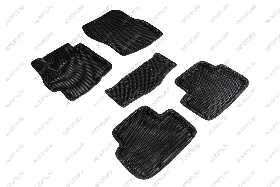 5 249 р. Коврики EVA 3D соты для Mitsubishi ASX 2010-н.в. Seintex 95421  с доставкой в г. Воронеж