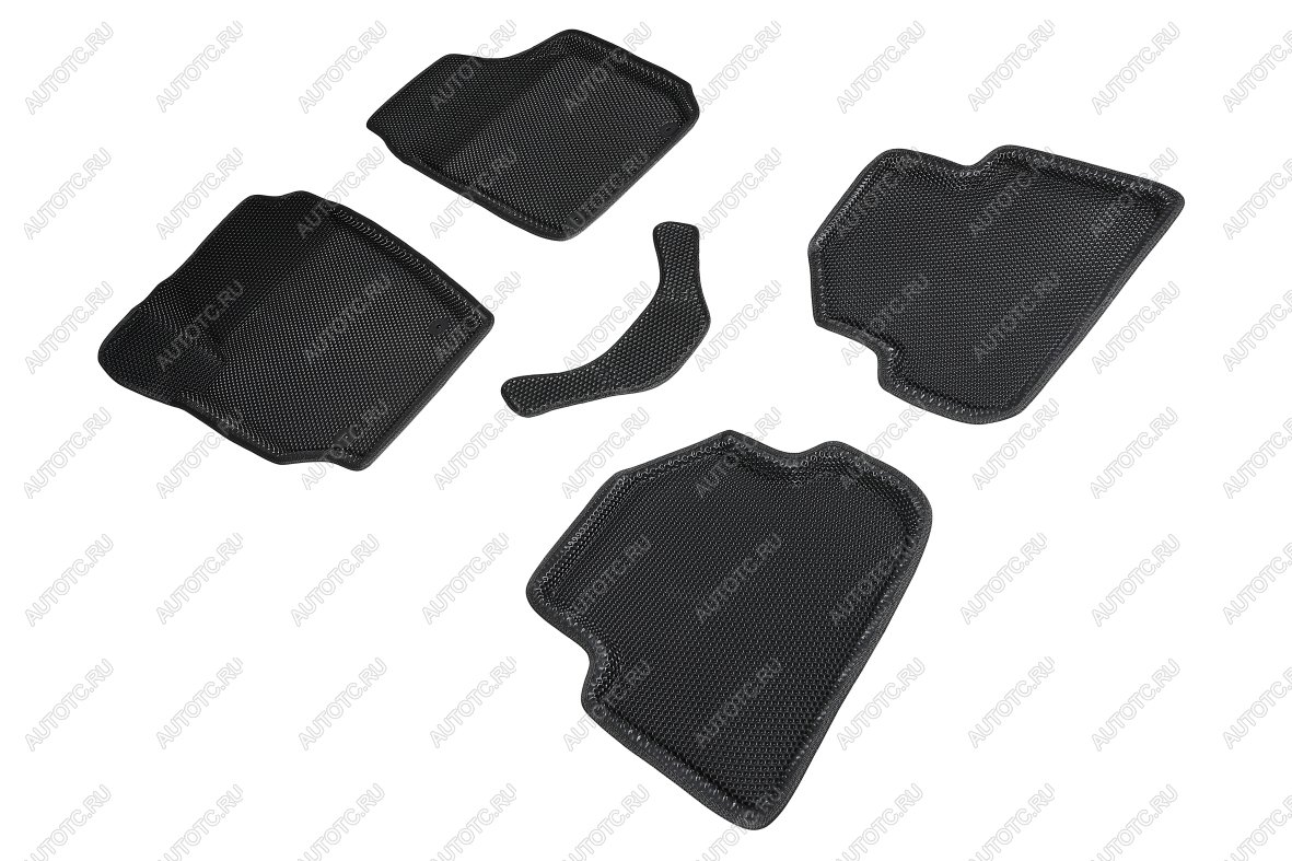 5 499 р. Коврики EVA 3D соты для Skoda Fabia 2007-2018 Seintex 95440  с доставкой в г. Воронеж