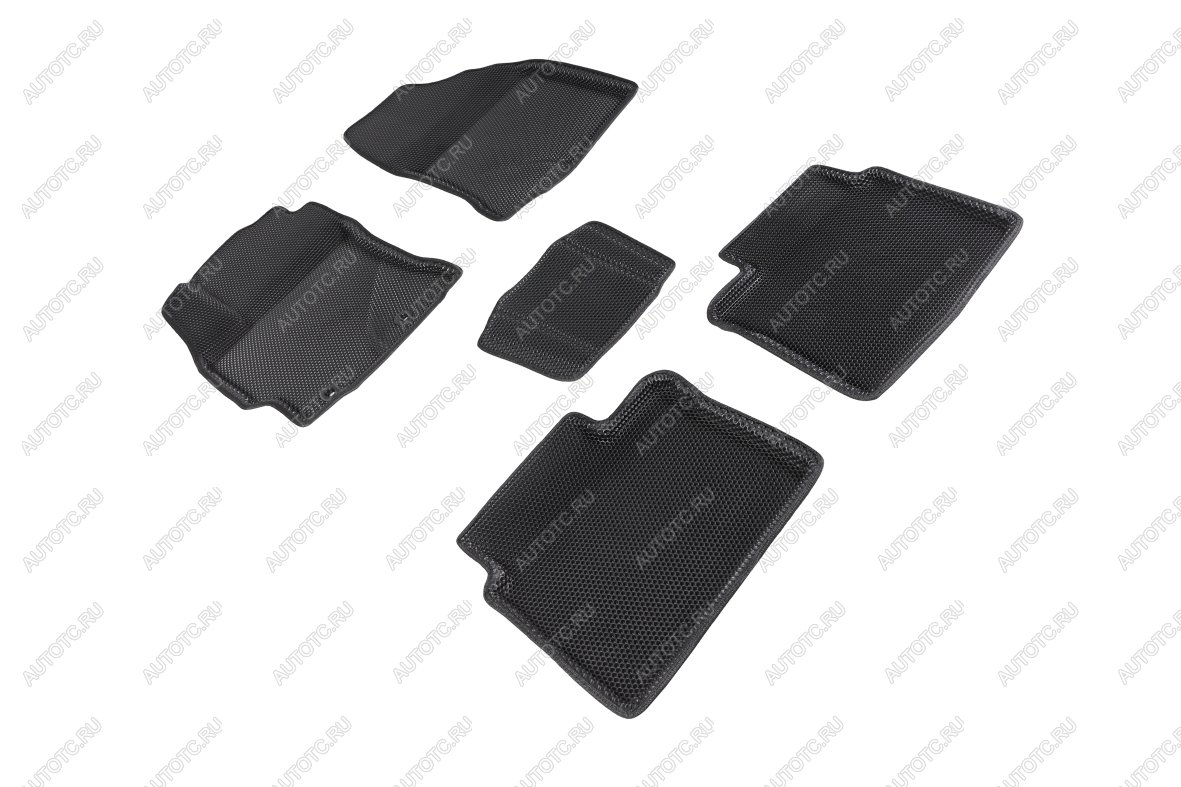 5 249 р. Коврики EVA 3D соты для Toyota Corolla XII (E160,170) 2013-2018 Seintex 95259  с доставкой в г. Воронеж