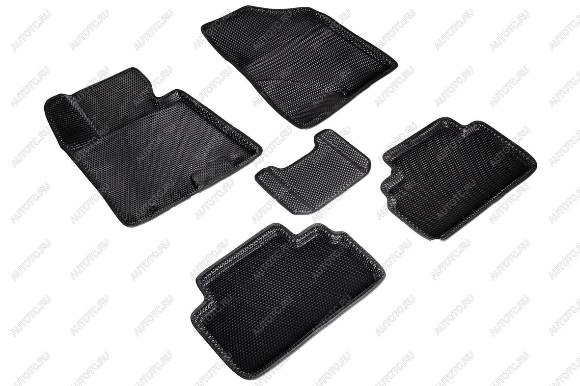 5 499 р. Коврики EVA 3D соты для KIA Ceed II 2012-2018 Seintex 98522  с доставкой в г. Воронеж
