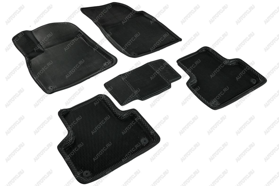 5 499 р. Коврики EVA 3D соты для Audi Q7 II 2015-н.в. Seintex 98841  с доставкой в г. Воронеж