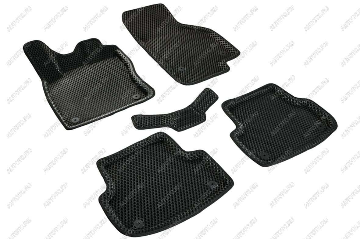 5 699 р. Коврики EVA 3D ромб для Audi A3 III (8V) 2012-2020 Seintex 98591  с доставкой в г. Воронеж