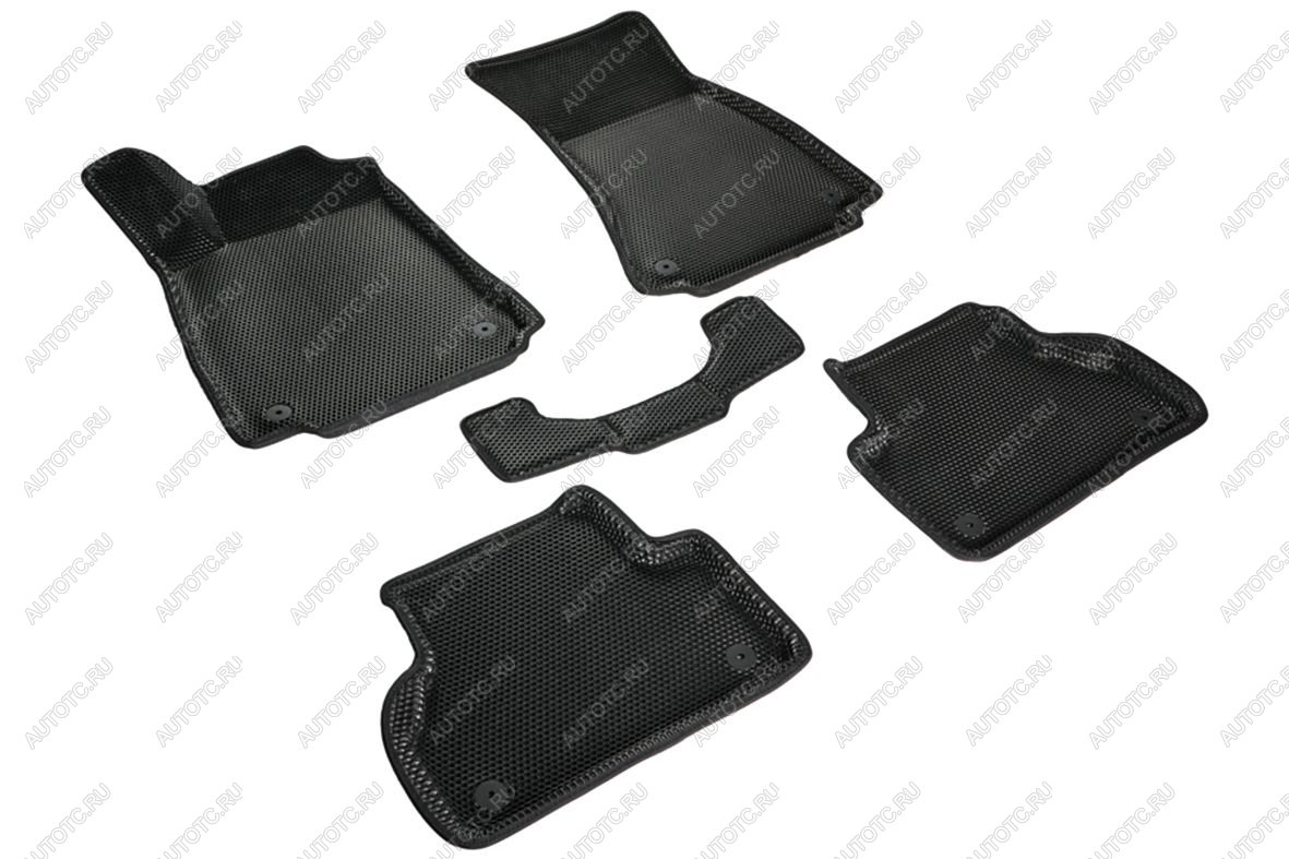 5 499 р. Коврики EVA 3D соты для Audi A4 (B9) 2015-н.в. Seintex 98614  с доставкой в г. Воронеж