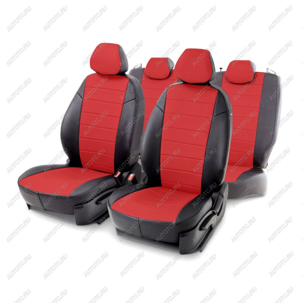 6 999 р. Чехлы из экокожи для Subaru XV 2011-2017 Seintex 316728  с доставкой в г. Воронеж