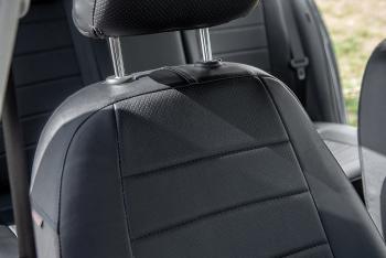 15 399 р. Чехлы из экокожи для Skoda Rapid 4060 (без задн. подл.) 2020-н.в. Seintex 94594  с доставкой в г. Воронеж. Увеличить фотографию 4