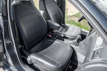 15 399 р. Чехлы из экокожи для Skoda Rapid 4060 (без задн. подл.) 2020-н.в. Seintex 94594  с доставкой в г. Воронеж. Увеличить фотографию 3