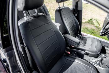15 399 р. Чехлы из экокожи для Skoda Rapid 4060 (без задн. подл.) 2020-н.в. Seintex 94594  с доставкой в г. Воронеж. Увеличить фотографию 2
