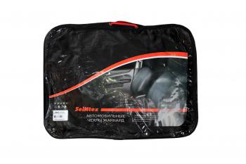 4 999 р. Чехлы из жаккарда для Lada Granta sedan 4060 airbag 2012-2019 Seintex 93387  с доставкой в г. Воронеж. Увеличить фотографию 2