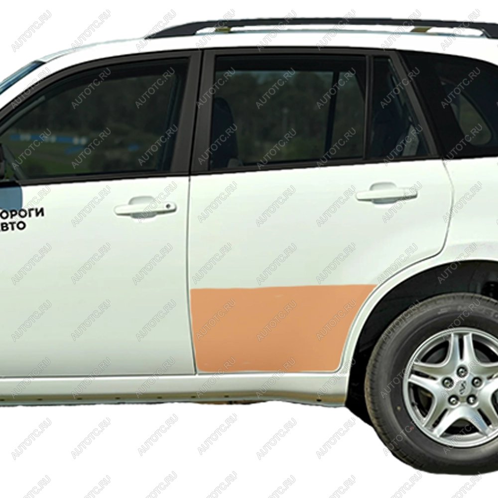 2 199 р. Ремкомплект задних дверей Chery Tiggo T11  Пороги-Авто xwnhd-02  с доставкой в г. Воронеж